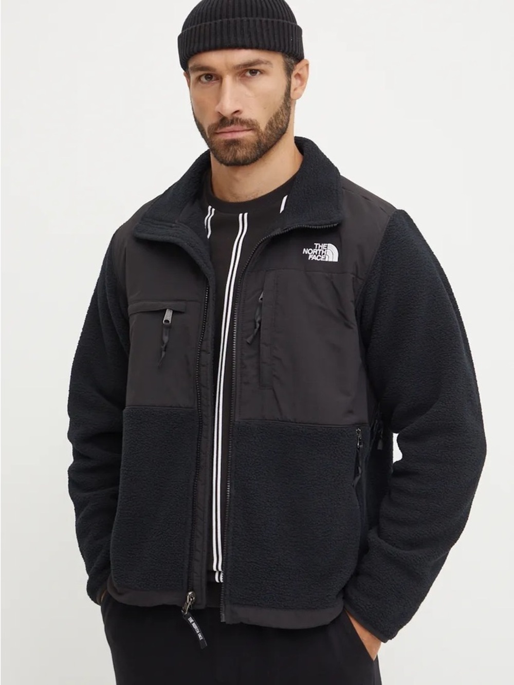 The North Face Men’s Retro Denali Jacket Black Fleece Size Small